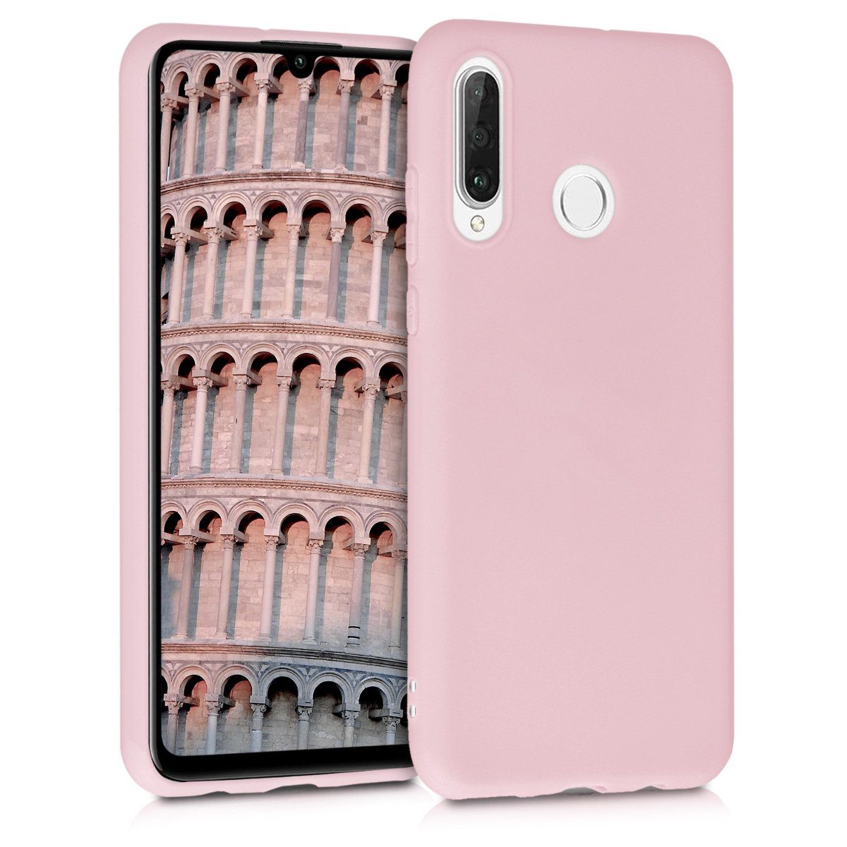 kwmobile Handyhülle Hülle für Huawei P30 Lite, Hülle Silikon - Soft Handyhülle - Handy Case Cover