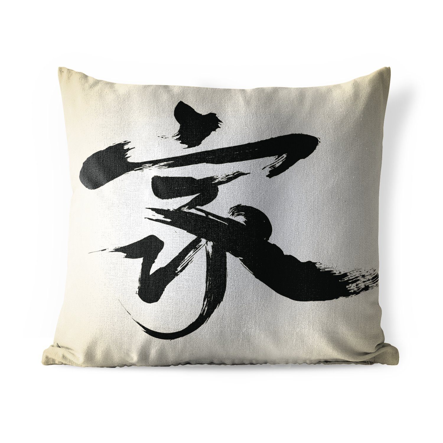 MuchoWow Dekokissen Chinesisches Zeichen für Zuhause, Kissenbezüge, Kissenhülle, Dekokissen, Dekokissenbezug, Outdoor