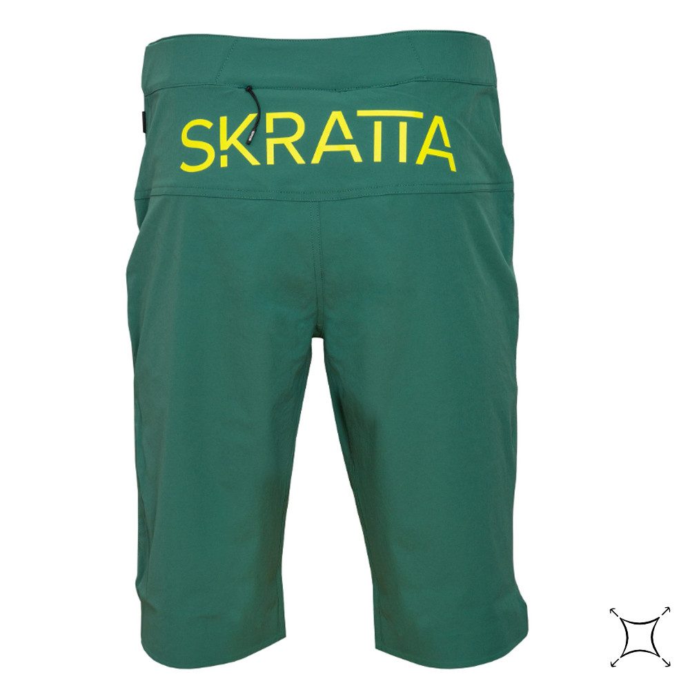 Skratta Trainingstights Skratta - Bente Shorts - kurze Hosen Stretch Radhose Wanderhose