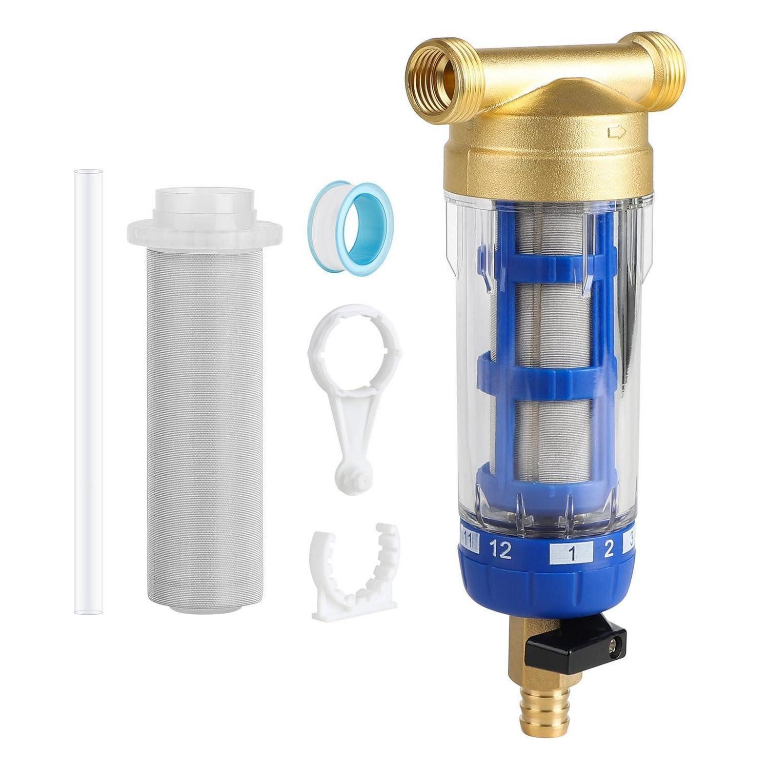LuxusKollektion Wasserfilter Wasserfilter 3/4'' Feinfilter wiederverwendbar