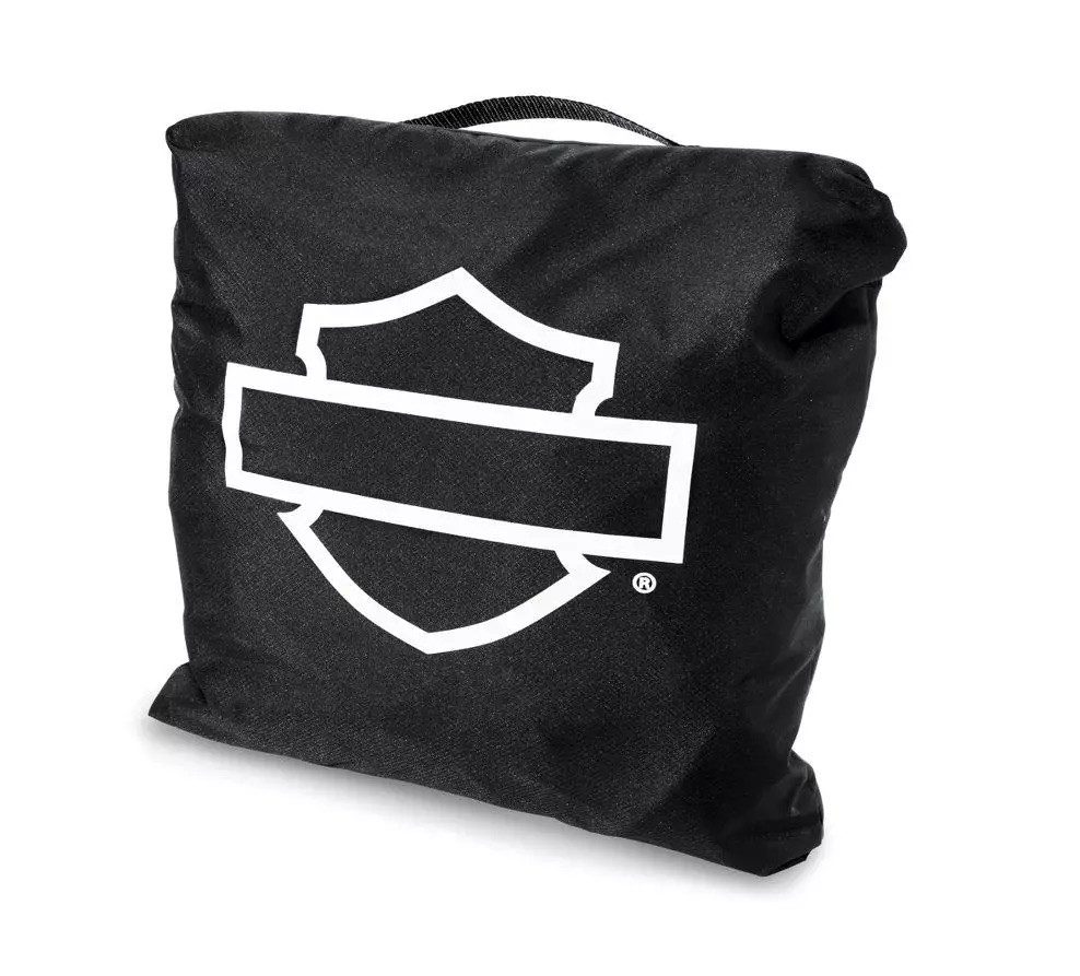 HARLEY-DAVIDSON Schutzplane Motorradplane Abdeckplane Schutzhaube Innen & Außen, Integrierten Tasche
