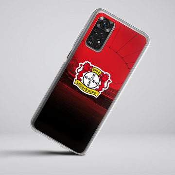 DeinDesign Handyhülle Bayer 04 Leverkusen Fußball Offizielles Lizenzprodukt, Xiaomi Redmi Note 11 Silikon Hülle Bumper Case Handy Schutzhülle