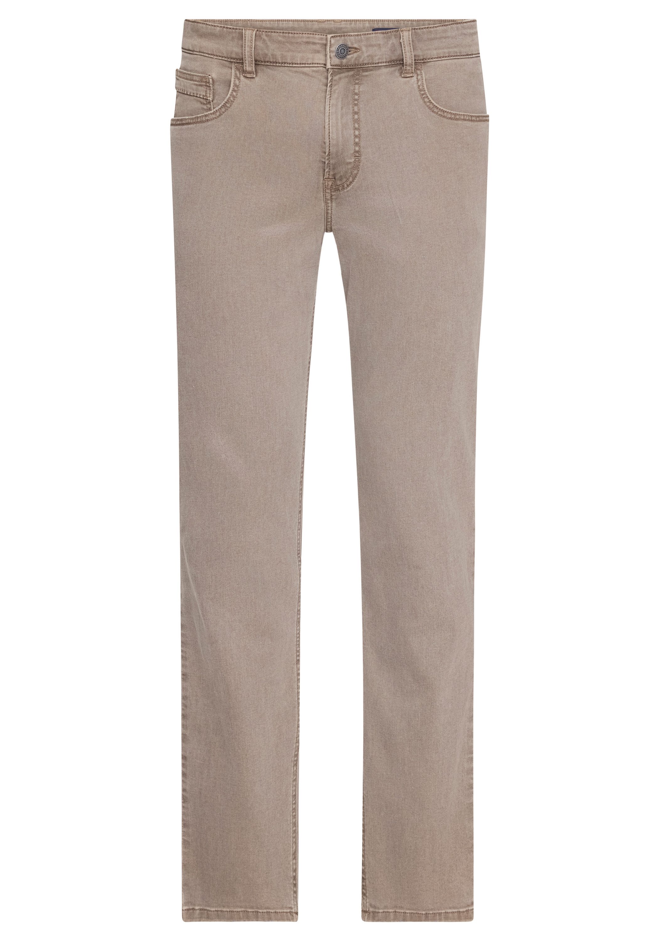 Paddock's Slim-fit-Jeans PIPE Braune Denim Jeans mit Stretch günstig online kaufen