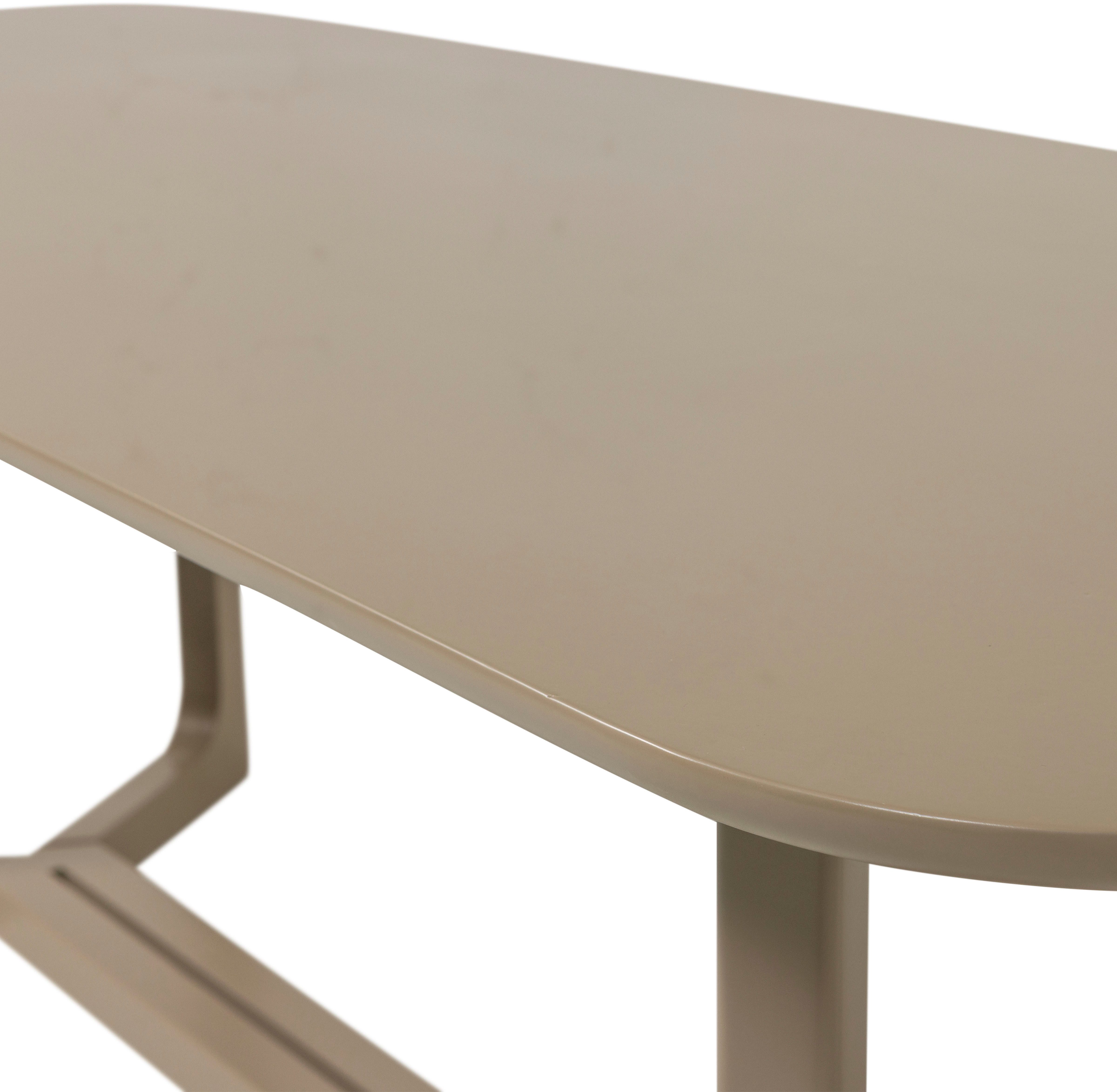 WOOOD Esstisch Ferion mit Massivmangoholz und modernem form B 240 x T 90 x H 76 cm, Tragkraft 100 kg, einfach zu montieren, sichtbare Maserung