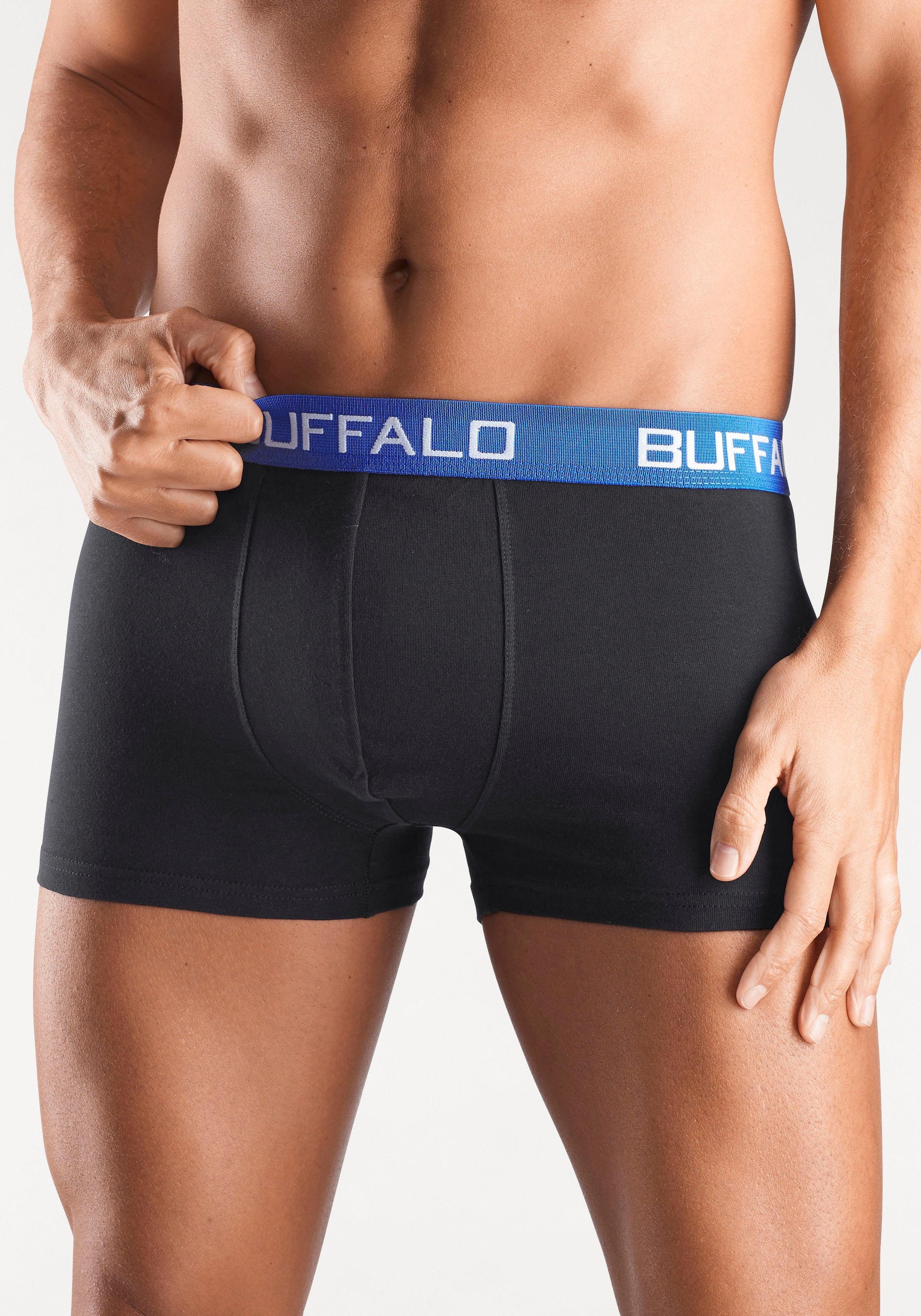 Buffalo Boxer Boxershorts für Herren (Packung, 4-St) aus Baumwoll-Mix