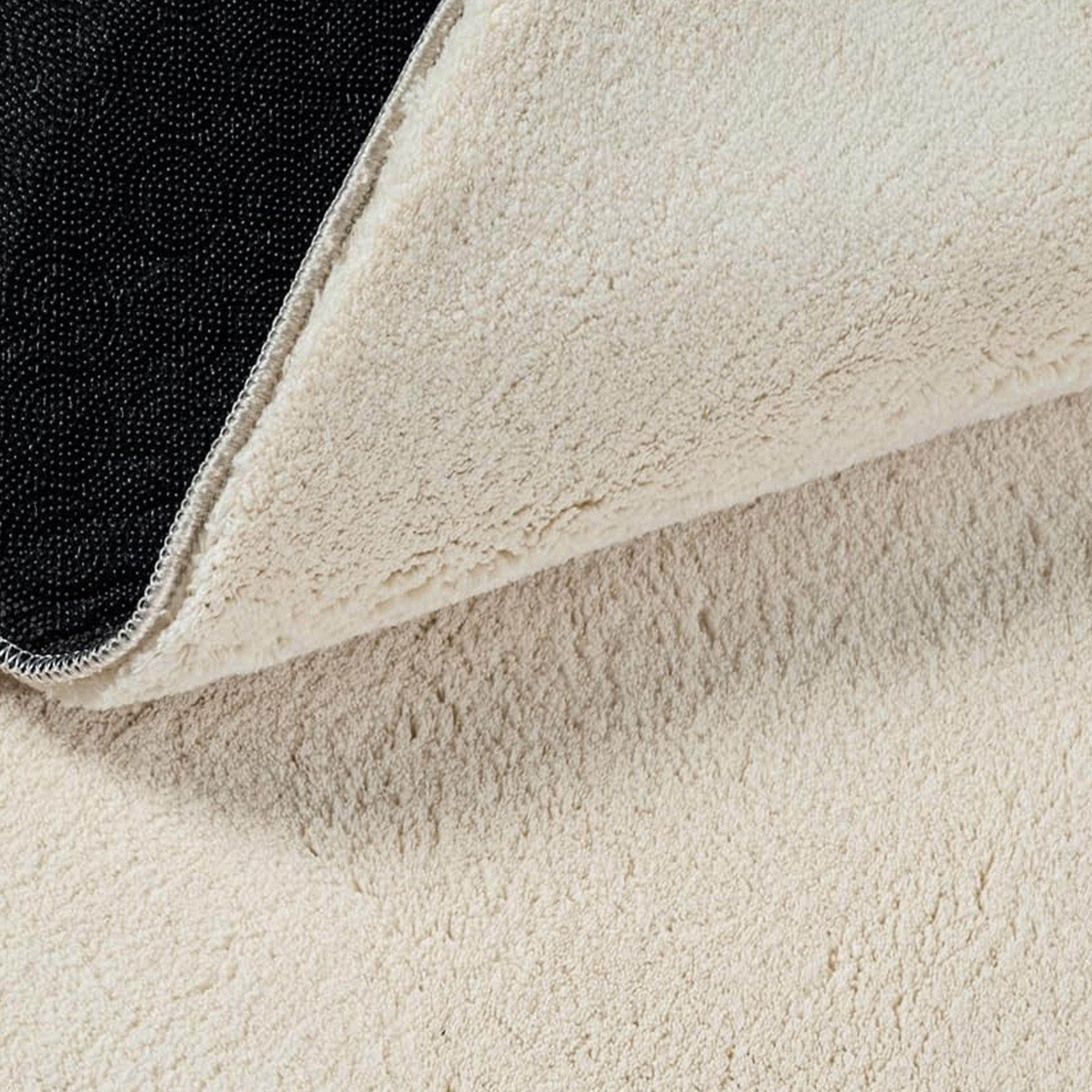 TeppichHome24 Teppich Teppich Shape in moderner Freiform rutschfest weich Beige, rechteckig, Höhe: 19 mm – Bild 3 von 4