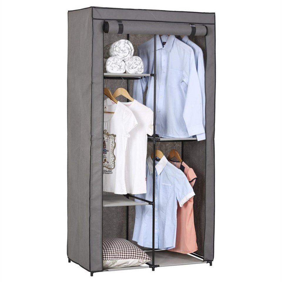 IDIMEX Kleiderschrank ADAM Stoffkleiderschrank Kellerschrank Kellerregal  Kleiderschrank Kleiderst