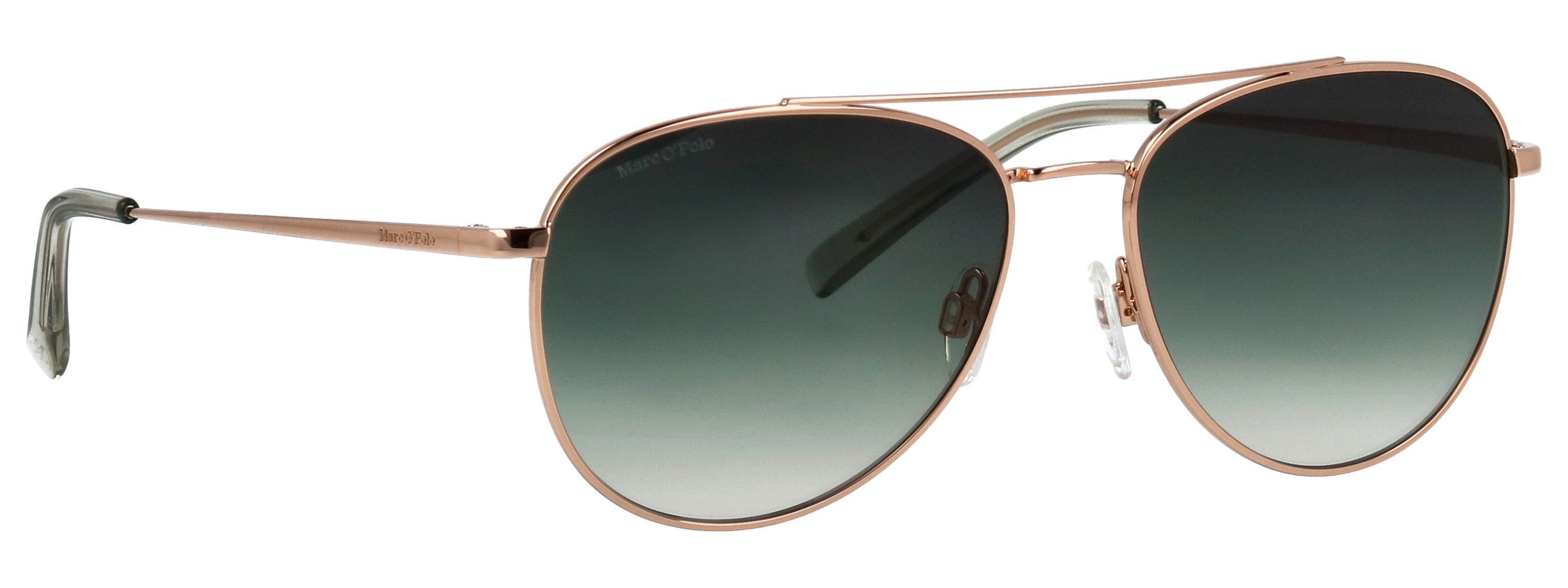 Marc O'Polo Pilotenbrille Modell 505066 Logoschriftzug auf dem Glas