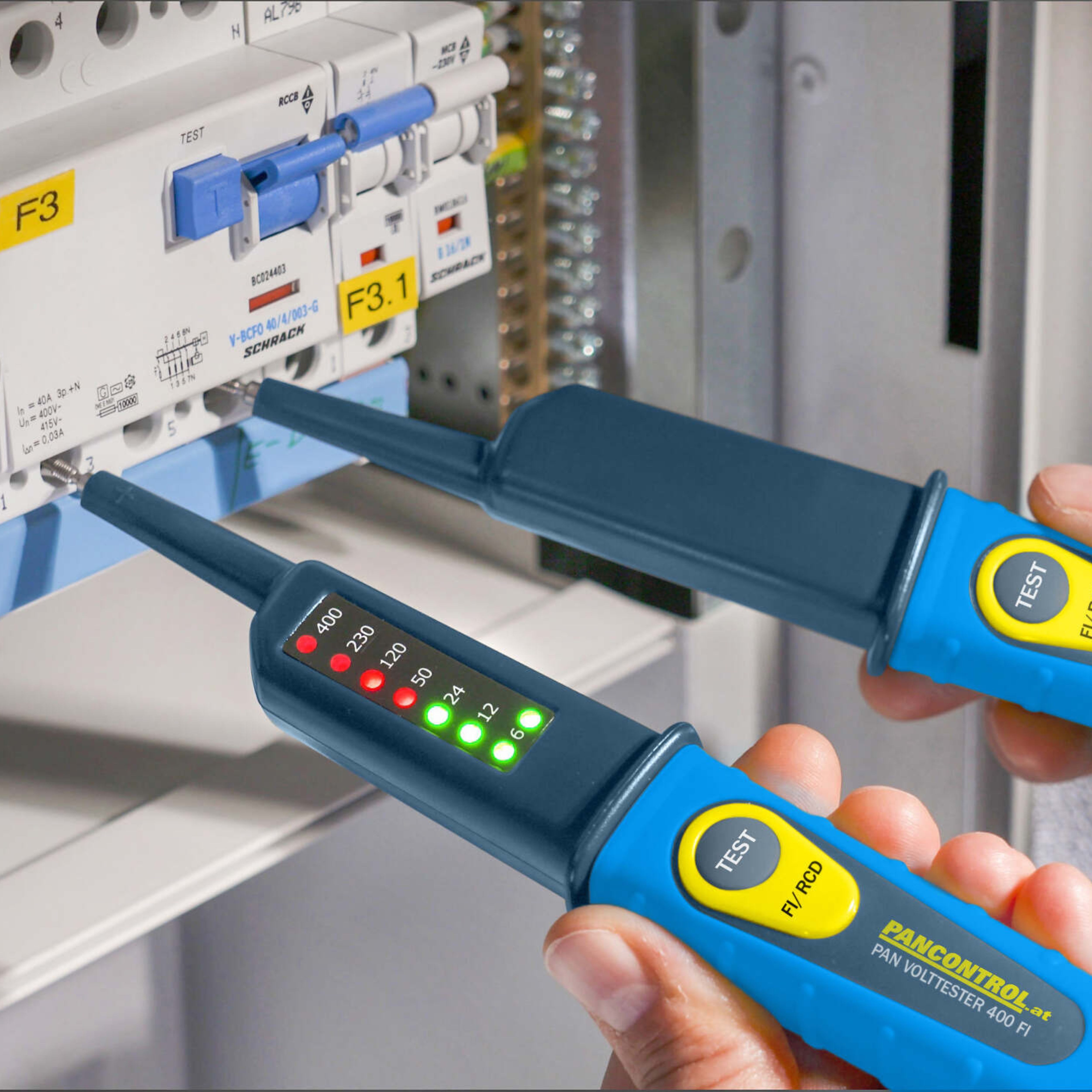 Pancontrol Spannungsprüfer Volttester 400FI
