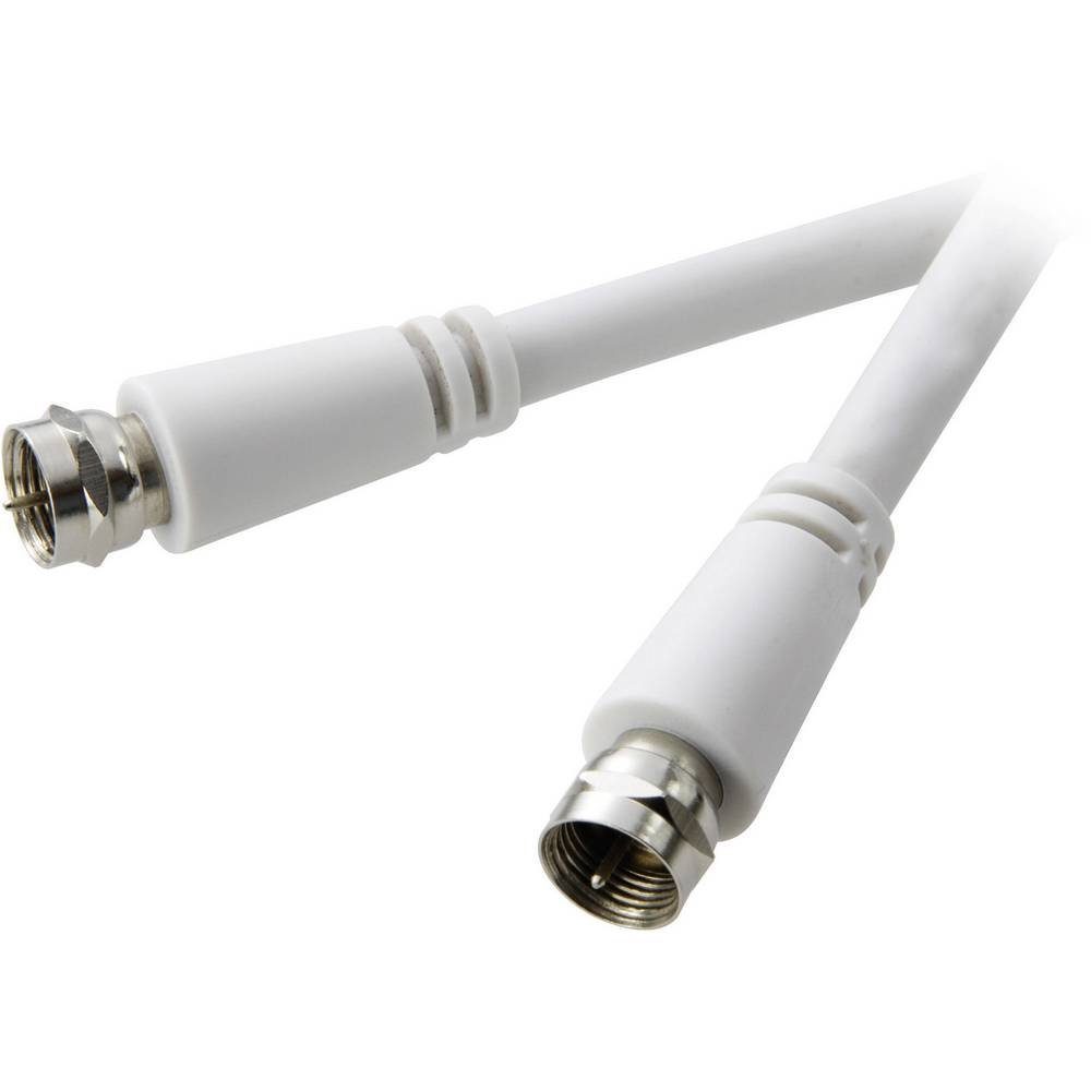 SpeaKa SAT-Kabel F-Stecker an F-Stecker 3 m SAT-Kabel
