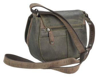 Billy The Kid Umhängetasche Hunter, Jagdtasche, Schultertasche 23cm, rustikales Leder