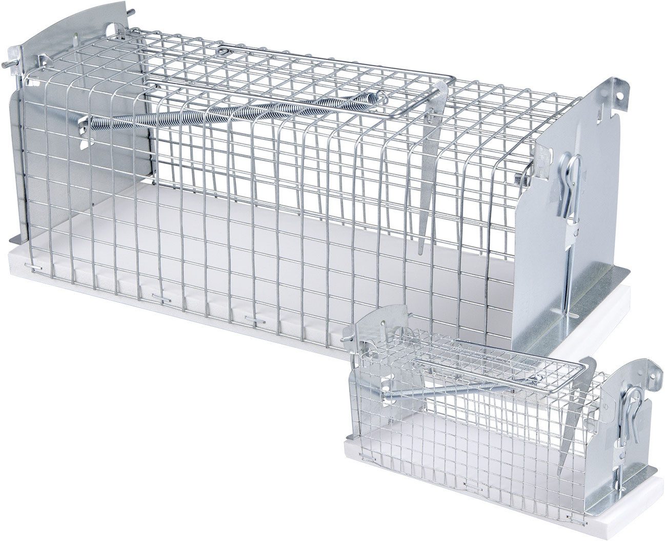 Windhager Mäusegitter Drahtkasten Mause- und Rattenfalle, 20x95x92 cm, 1-St., tierfreundliche Lebendfalle erhältlich in unterschiedlichen Größen