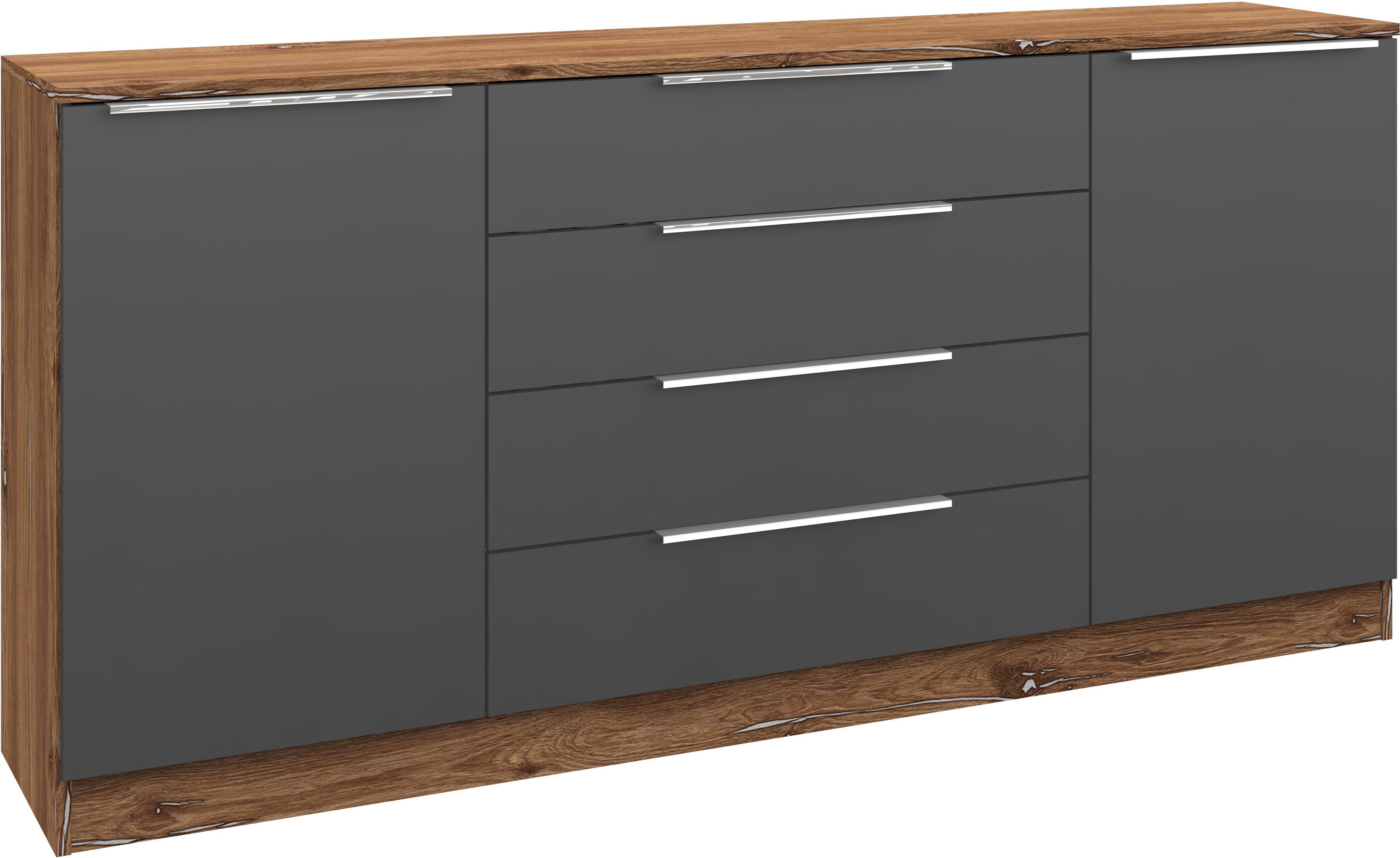 borchardt Мебель Kommode Oliva, Breite 166 cm, mit 4 Schubkästen