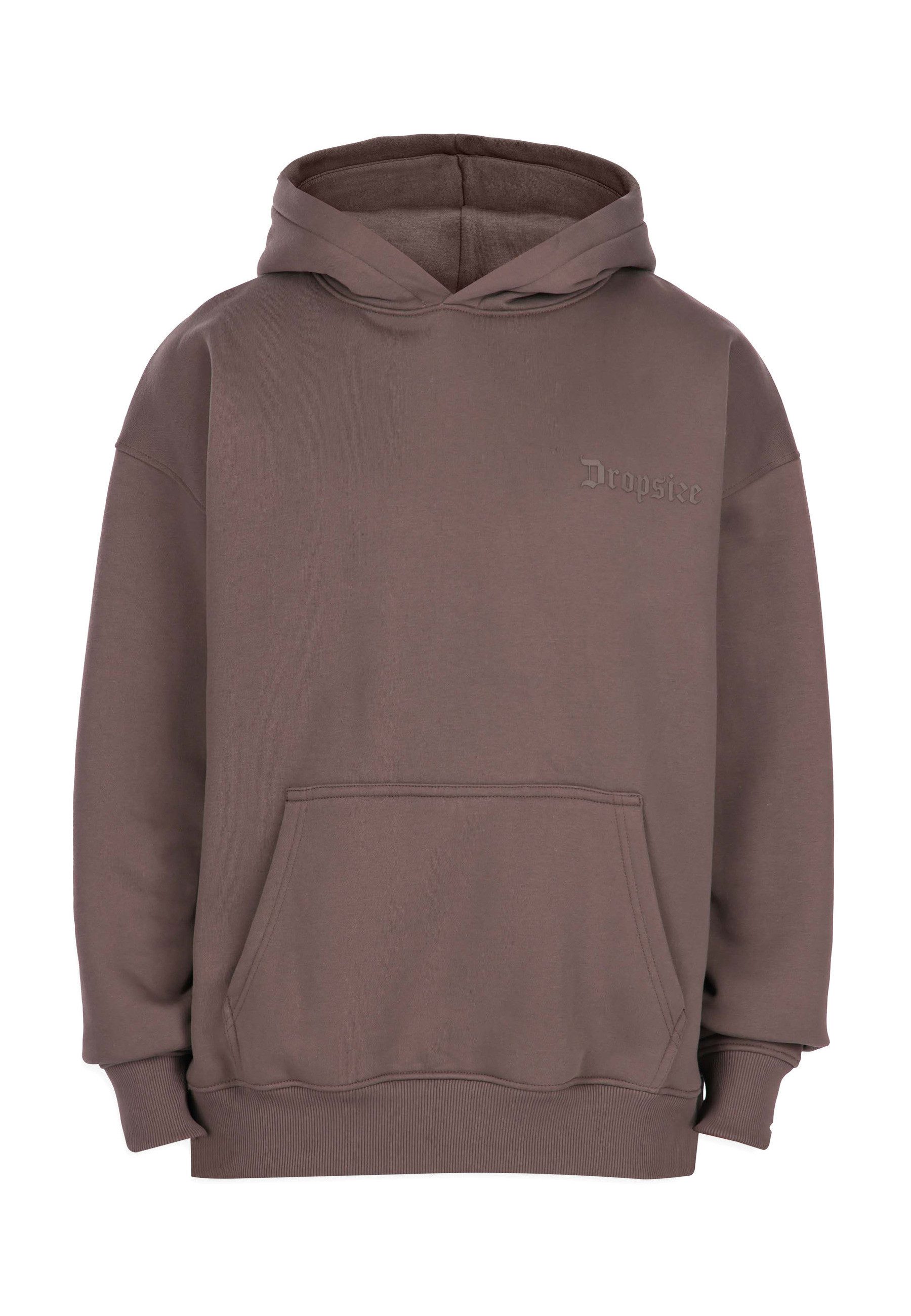 Dropsize Kapuzenpullover Dropsize HEAVY OVERSIZE HD LOGO HOODIE (1-tlg)