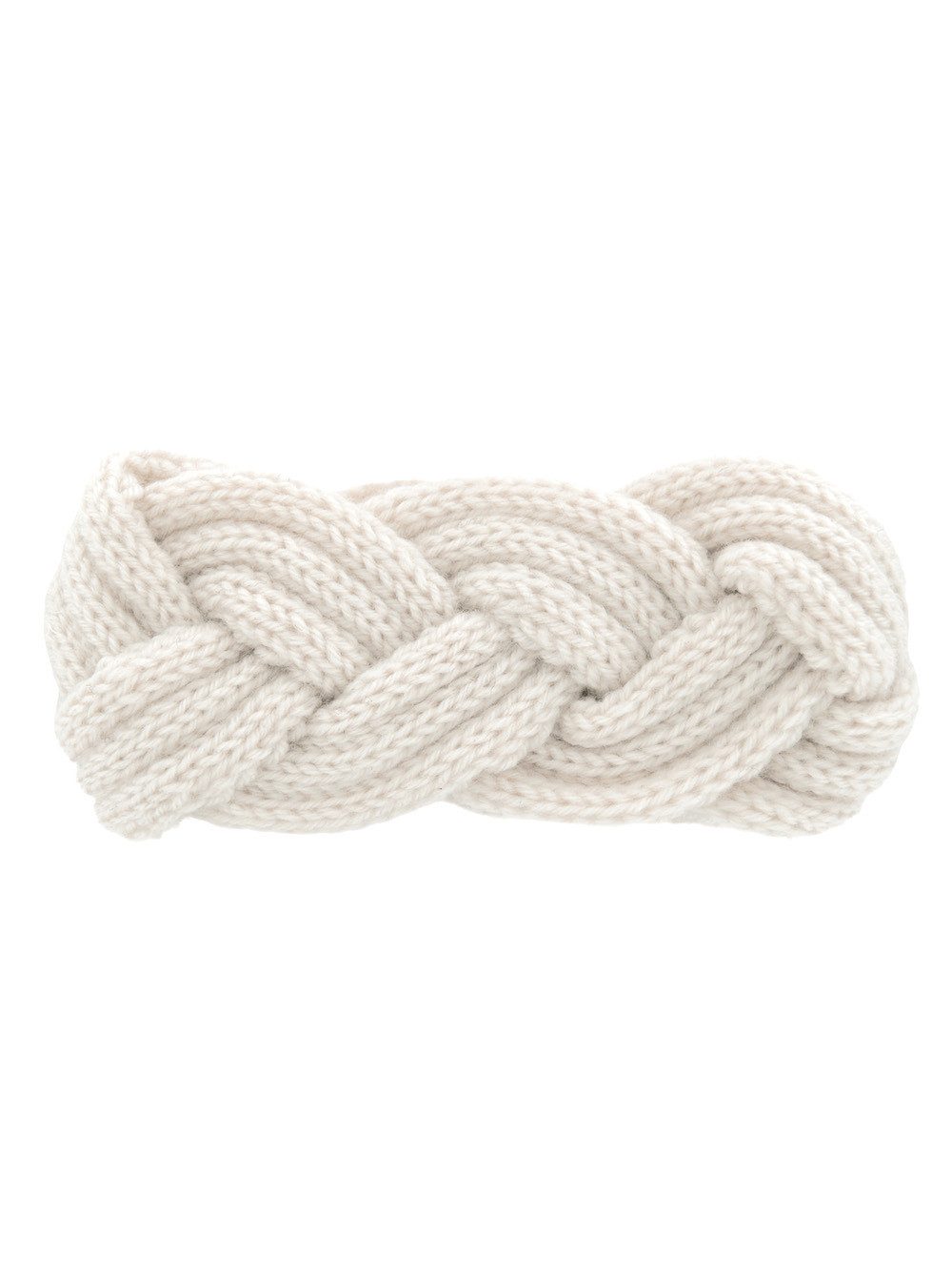 axy Haarband Damen Strickstirnband doppelt geflochten mit Twist-Design, Strick Winter Stirnband Hairband