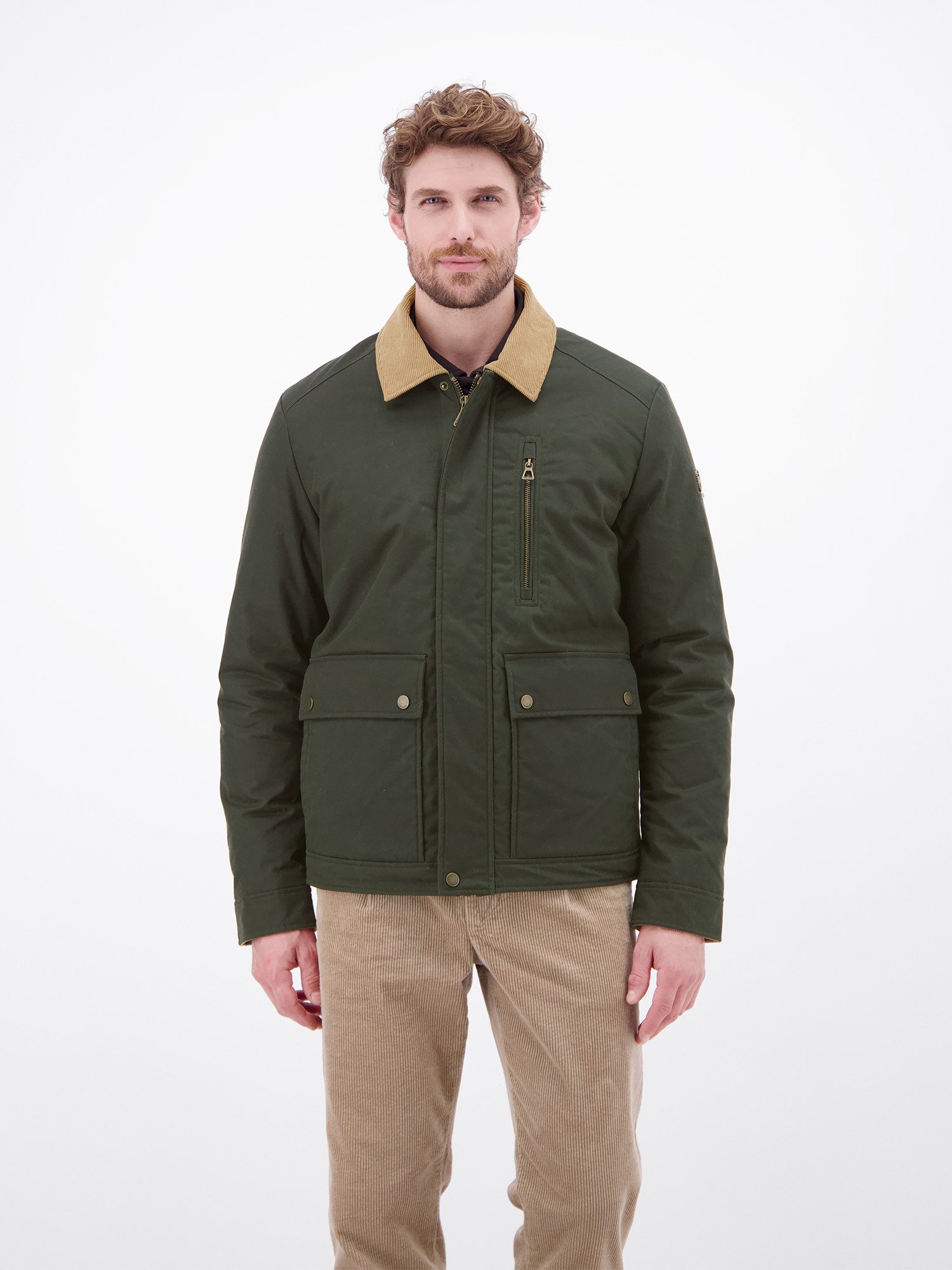 LERROS Blouson Maskuliner Blouson aus hochwertiger, gewachster Baumwolle – Bild 4 von 5