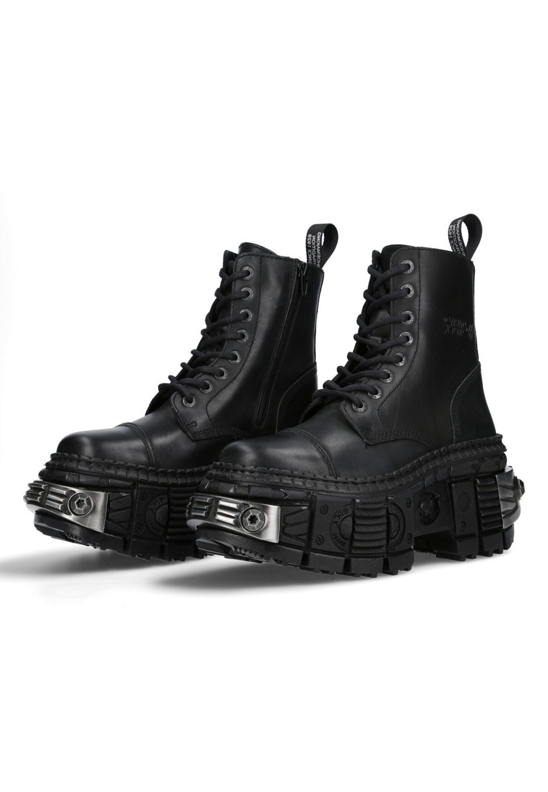 NEW ROCK M-WALL083C-S4 Ankleboots Urbaner Chic und Rebellischer Style