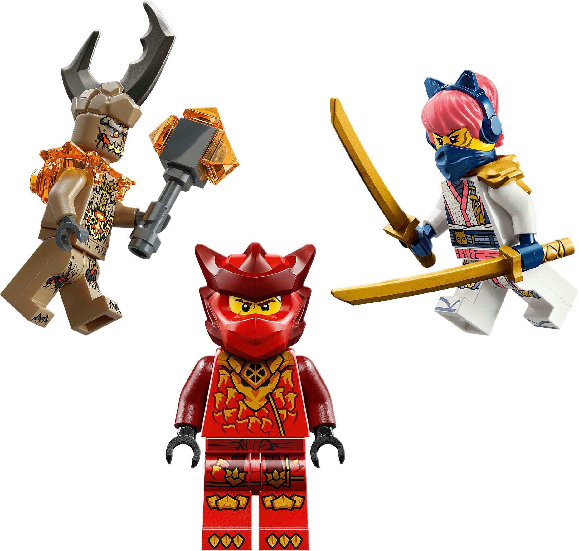 LEGO® Kais Drachen-Mech Battle Set (71851), LEGO Ninjago Konstruktionsspielsteine, (85 St) – Bild 5 von 5