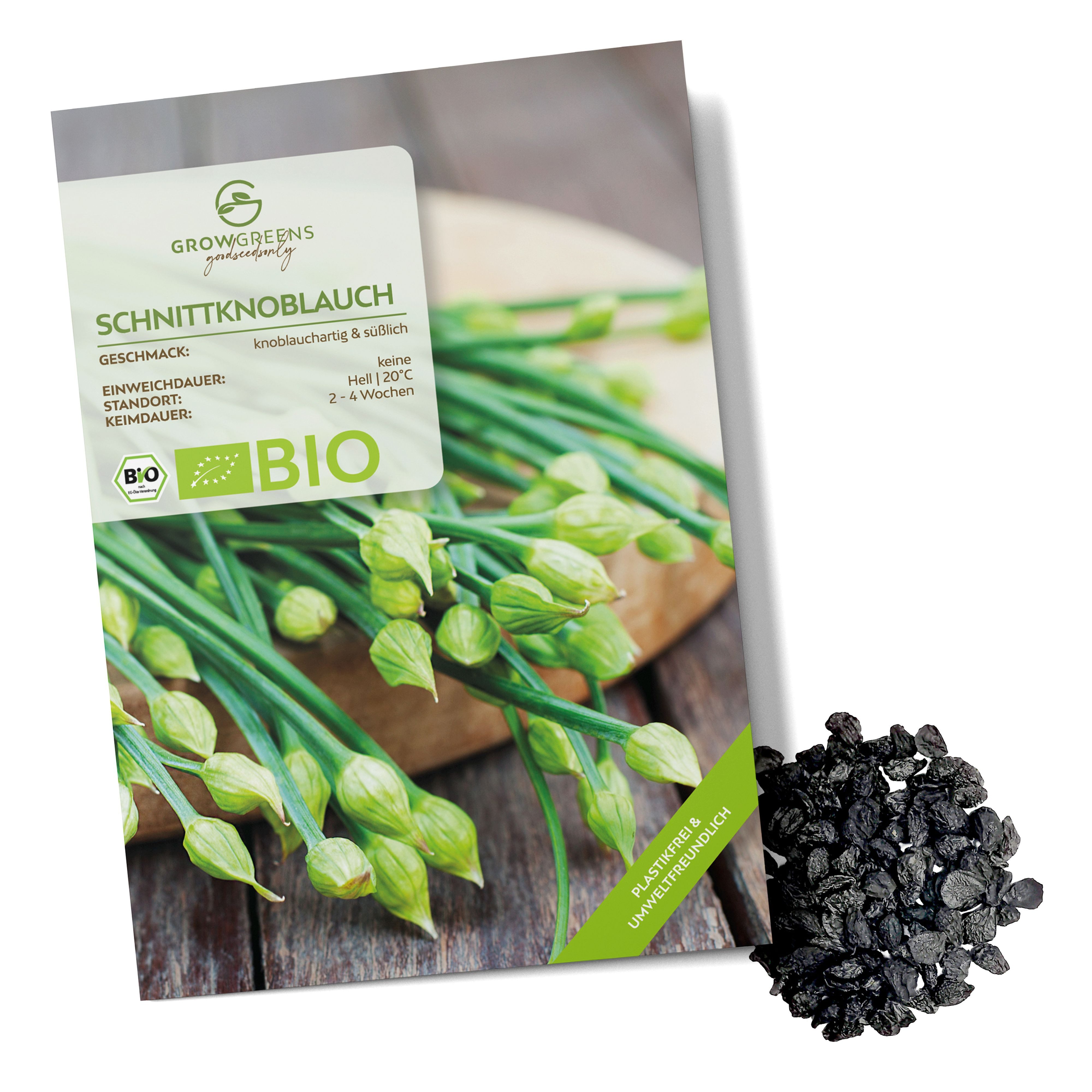 Growgreens Kräutersamen BIO Schnittknoblauch Samen - günstig online kaufen