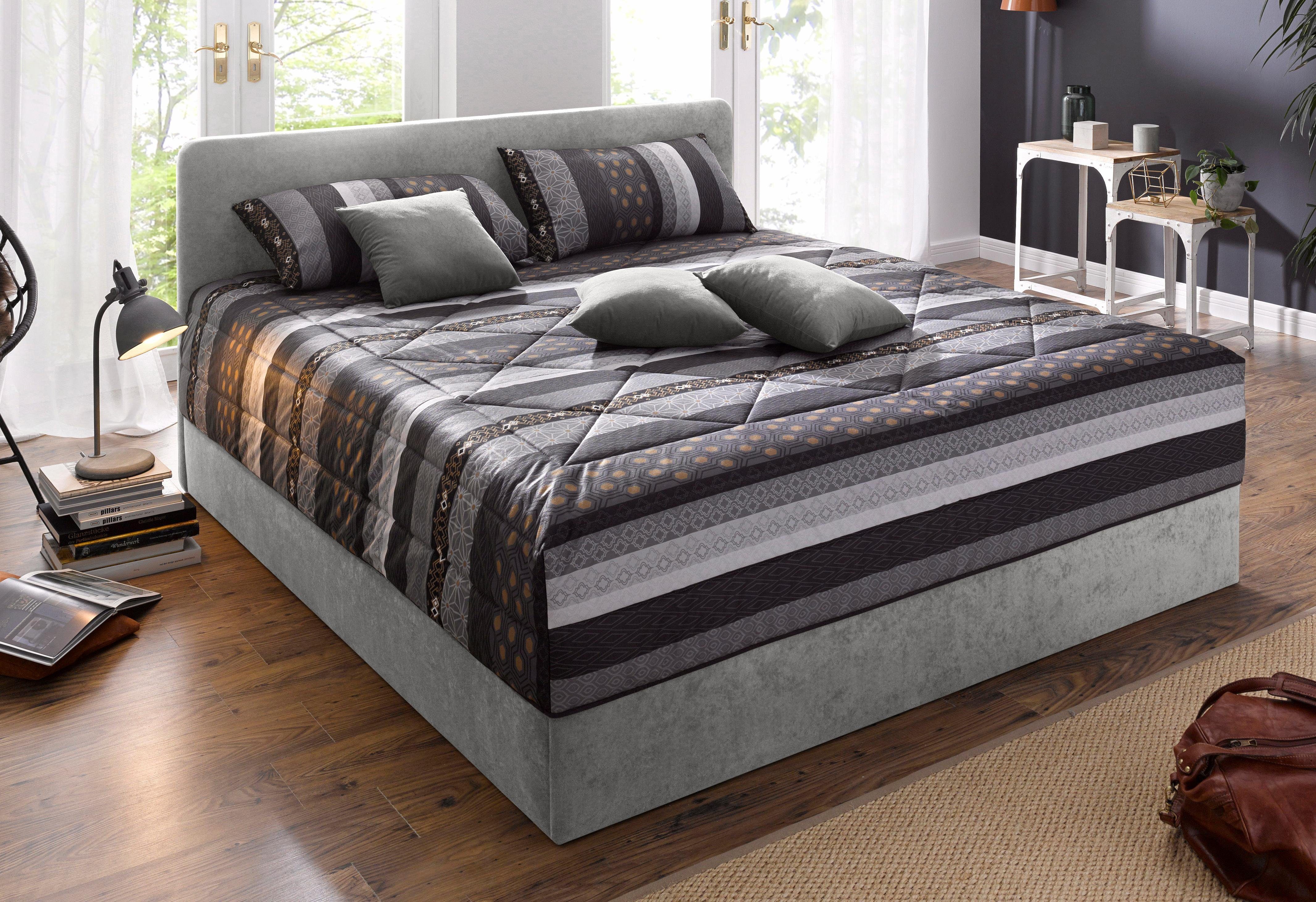 Westfalia Schlafkomfort Polsterbett "Davos", OTTOs Choice! Topseller, inkl. Bettkasten bei Ausführung mit Matratze