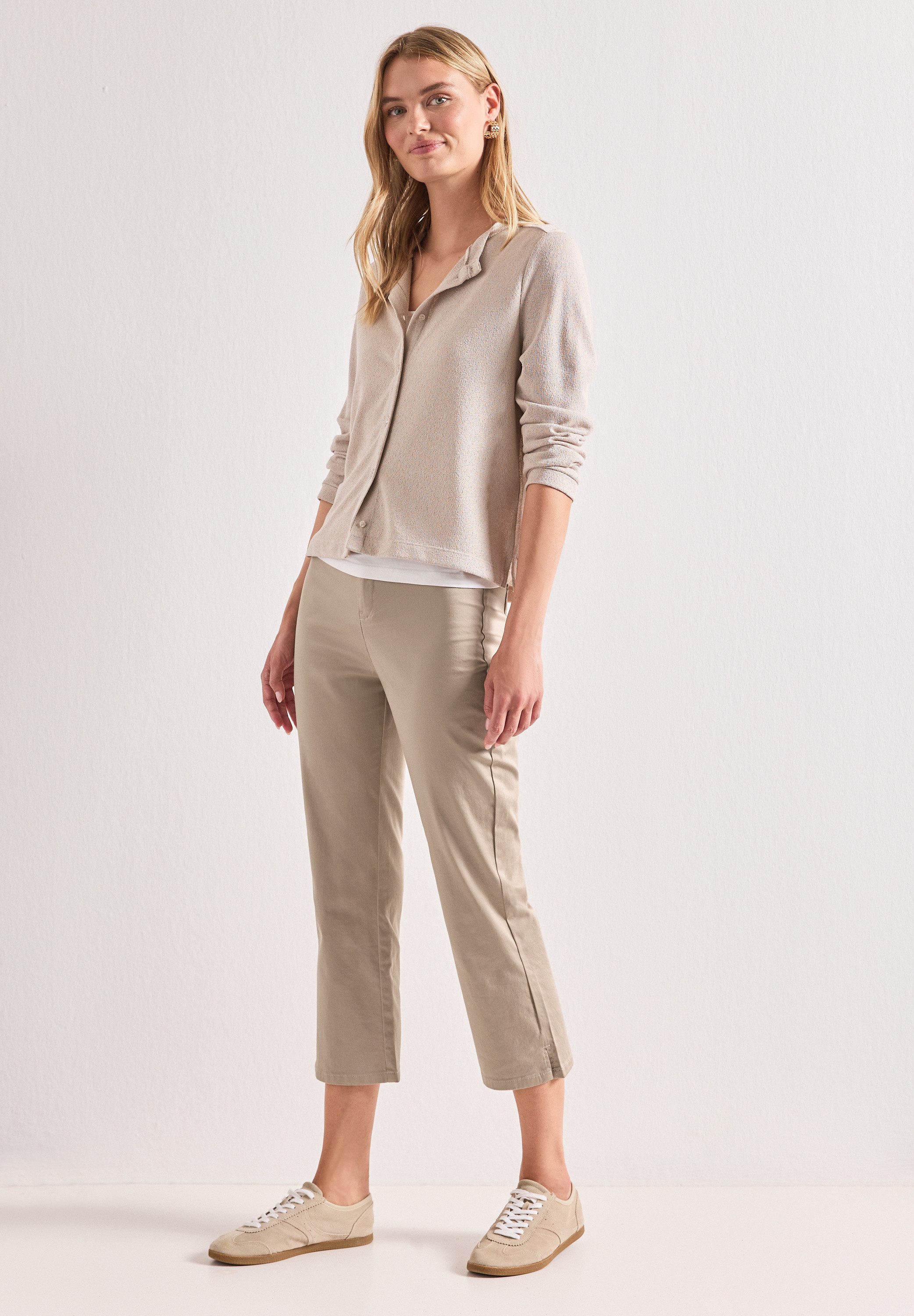 STREET ONE 3/4-Hose High Waist