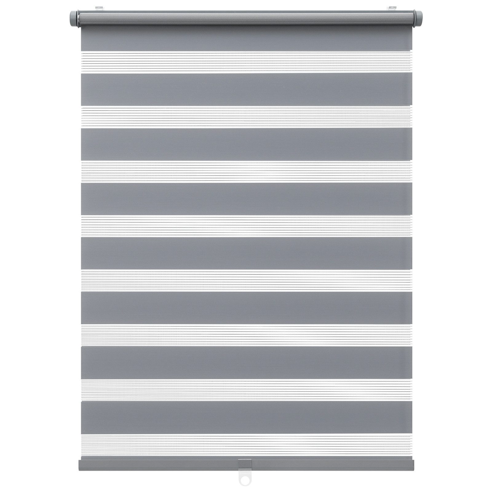 Doppelrollo Duo Rollo Klemmfix ohne Bohren für Fenster Rollos Jalousie Faltrollo, Sekey, freihängend, Klemmträger