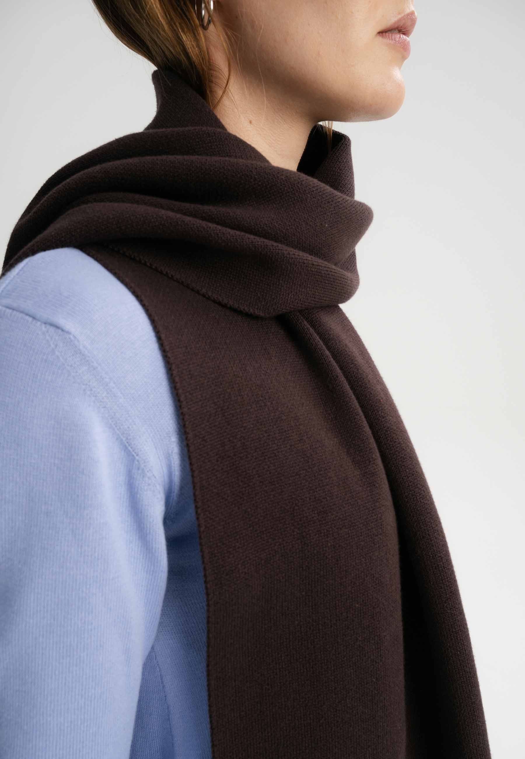 MELA Schal Unisex Jacquard Rippstrick Schal günstig online kaufen