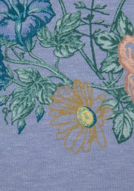 Vivance Dreams Pyjama (2 tlg) mit Blumen Print
