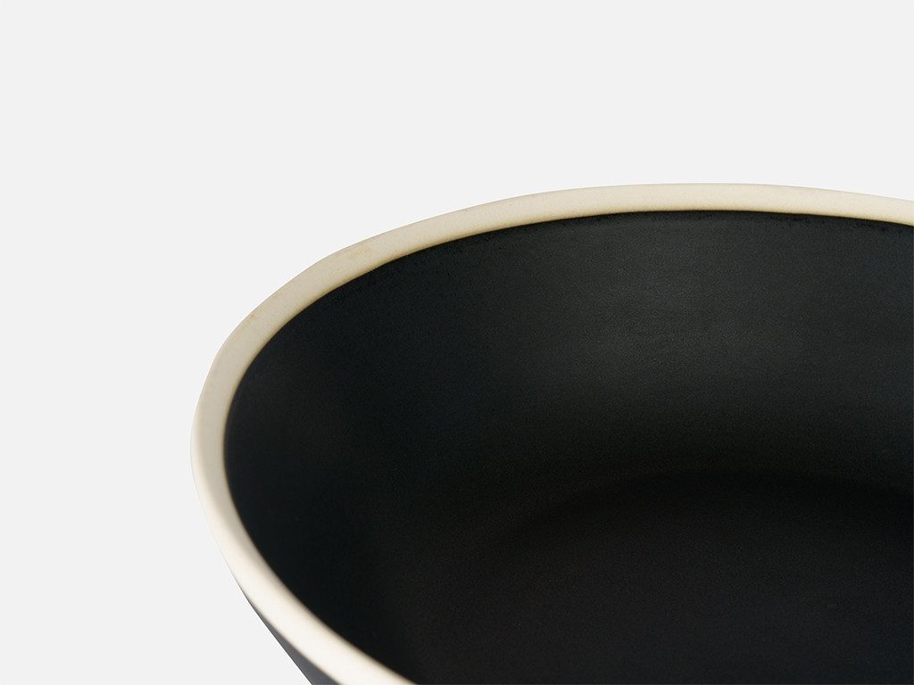 El Puente Dessertteller Suppenteller "Pure", Handmade, Fair Trade
