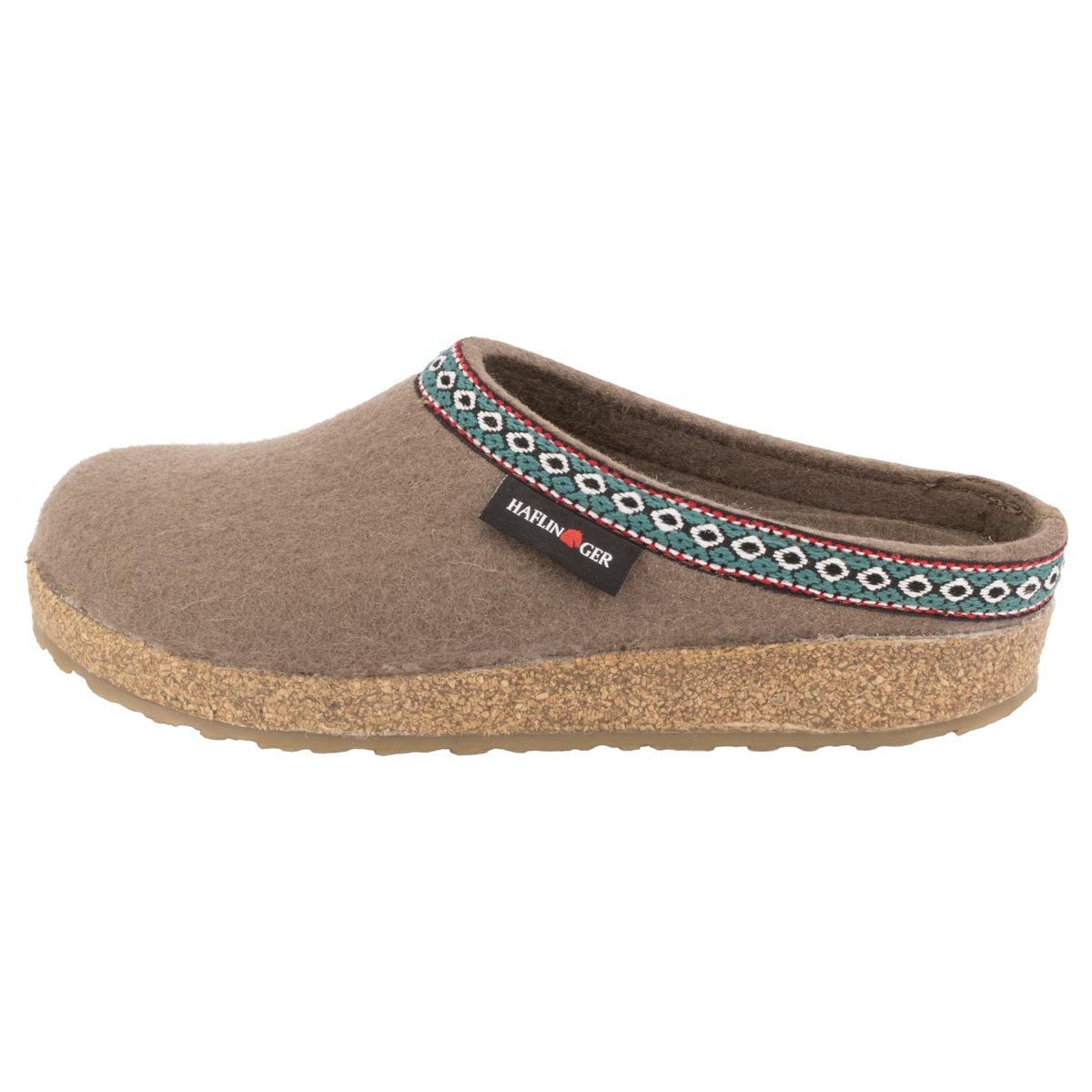 Haflinger Franzl Clog (1-tlg) Clogs - Bequem und wärmend, Anatomisch geformtes Fußbett