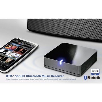 Renkforce Bluetooth 5 AptX Musikempfänger Bluetooth-Adapter, aptX®-Technologie