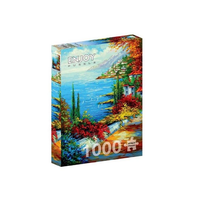 ENJOY Puzzle Puzzle ENJOY-1844 - Stadt am Meer Puzzle 1000 Teile Puzzleteile