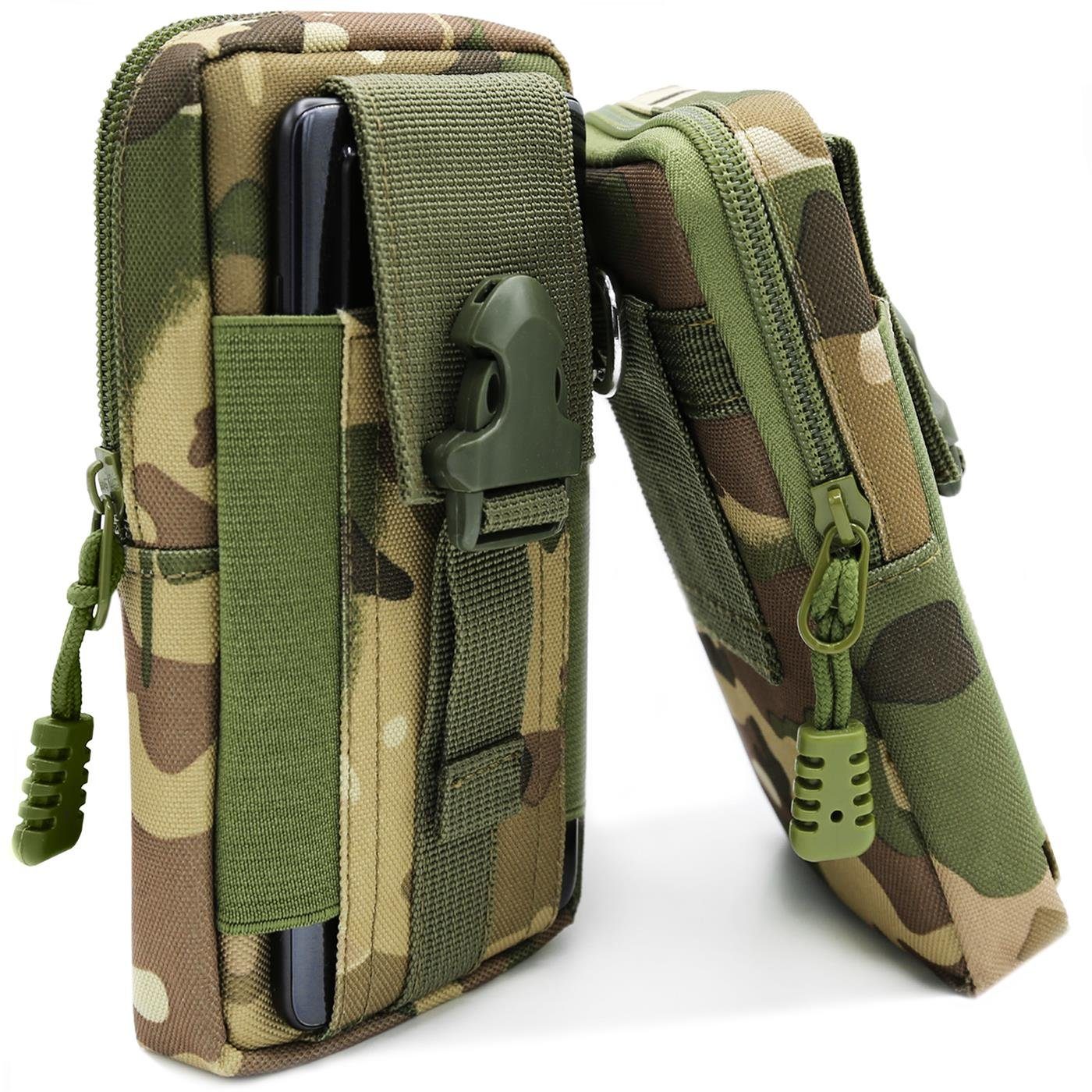 CoolGadget Handyhülle Survival Case Universal XL für iPhone, Samsung, Xiaomi Huawei, Hülle Gürteltasche Outdoor Handy Tasche für verschiedene Smartphones