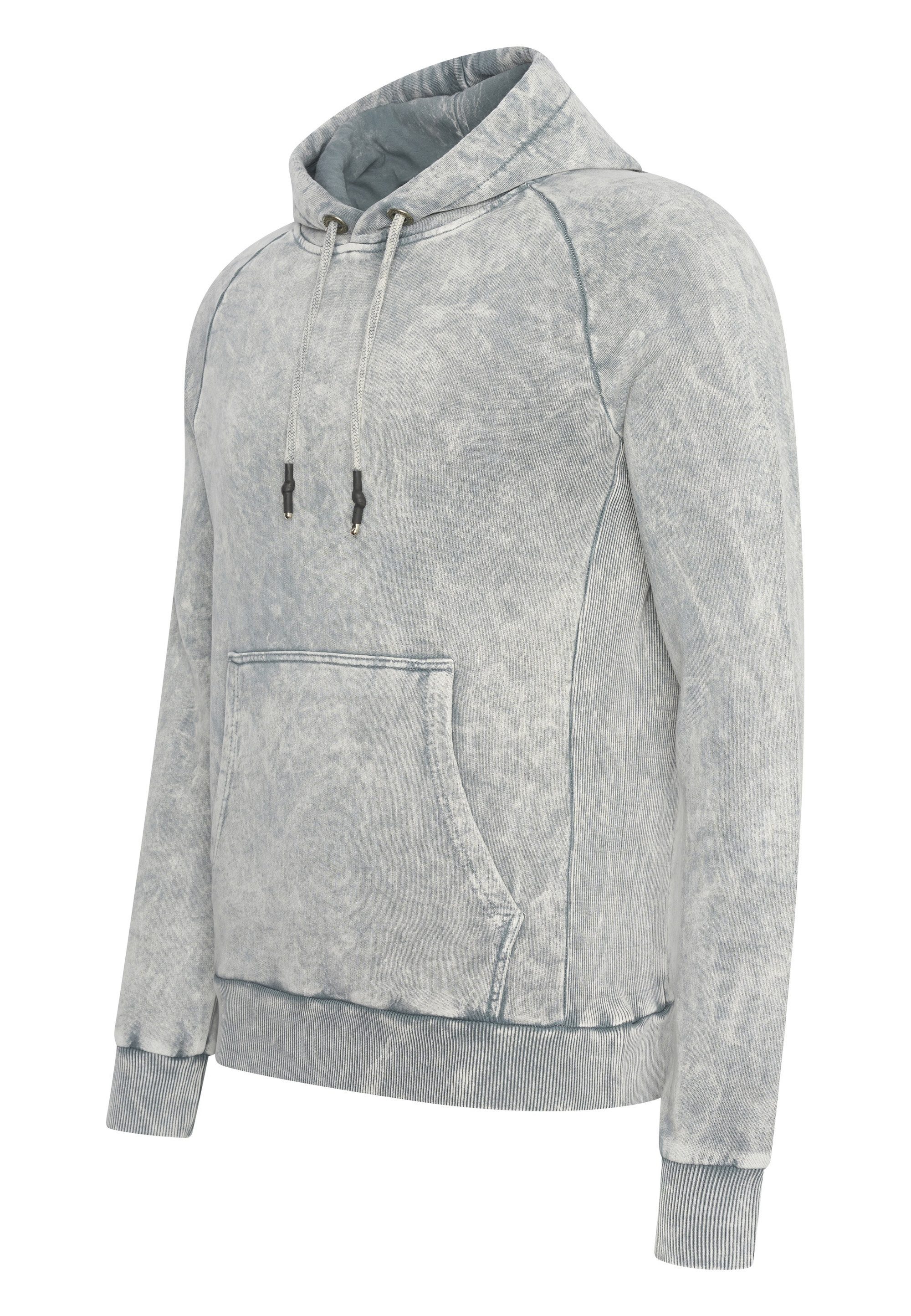Rusty Neal Kapuzensweatshirt in verwaschenem Design