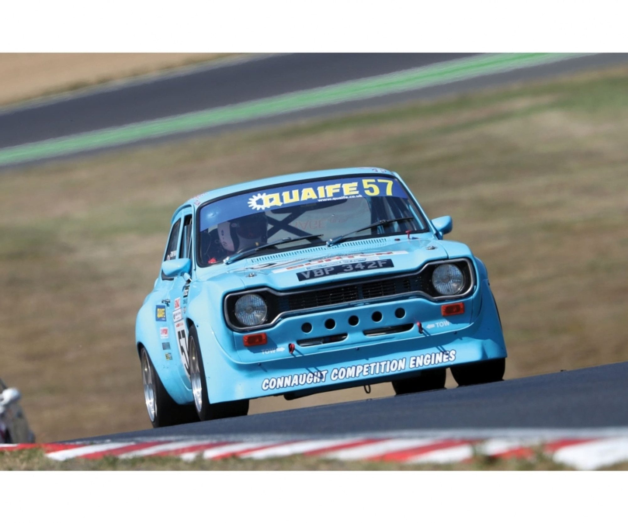 Scalextric Rennbahn-Auto Scalextric 1:32 Ford Escort Mk.I #57 Paxmann Ra. HD