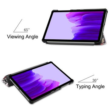 Lobwerk Tablet-Hülle 2in1 Set (Hülle + Glas) für Samsung Galaxy Tab A7 Lite 2021 SM-T220, Wake & Sleep Funktion, Sturzdämpfung, Aufstellfunktion