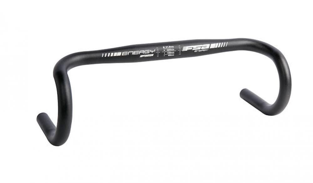 FSA Fahrradlenker FSA Energy Traditional Lenker 31,8 x 420 mm Schwarz - Leichter Alumini