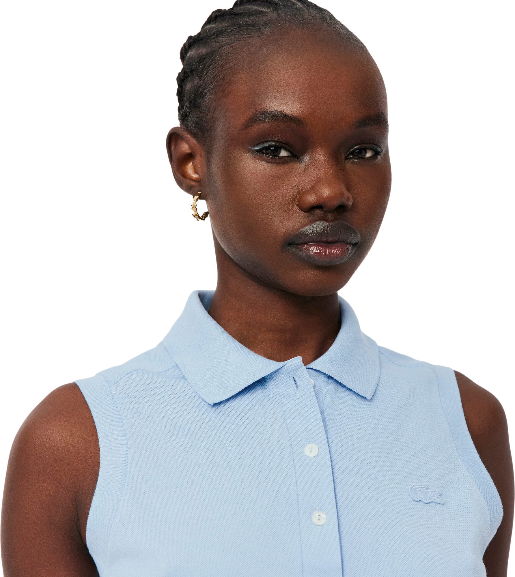 Lacoste Poloshirt LACOSTE Damen Poloshirt ohne Ärmel