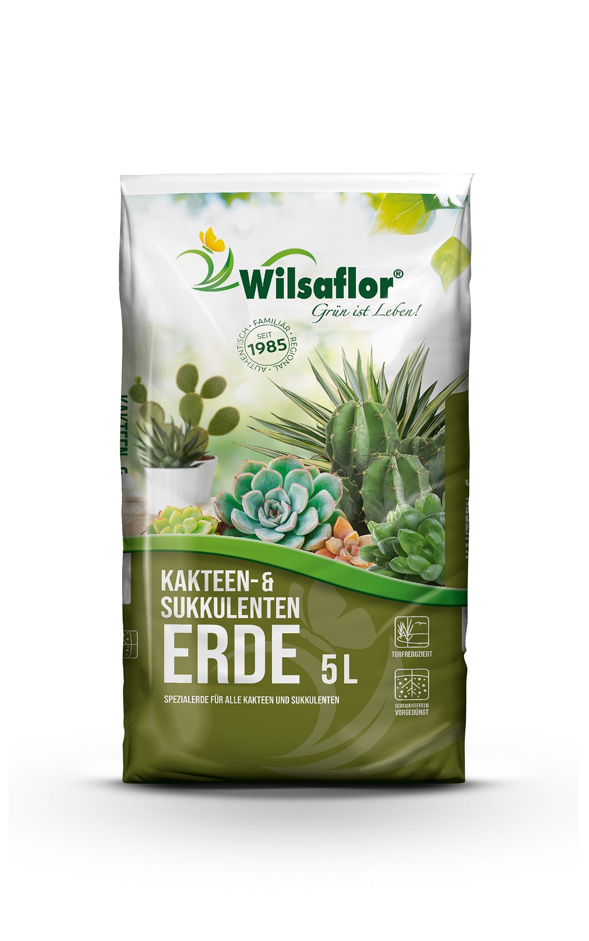 Spezialerde JSM - Wilsaflor® Kakteen- und Sukkulentenerde 4 x 5 L
