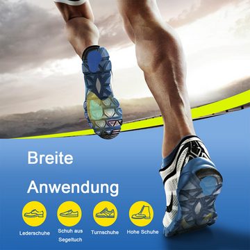DOPWii Einlegesohlen Hochleistungs-Sporteinlage, PU-Material, atmungsaktiv und, schweißabsorbierend, geeignet für Laufen, Wandern und Training