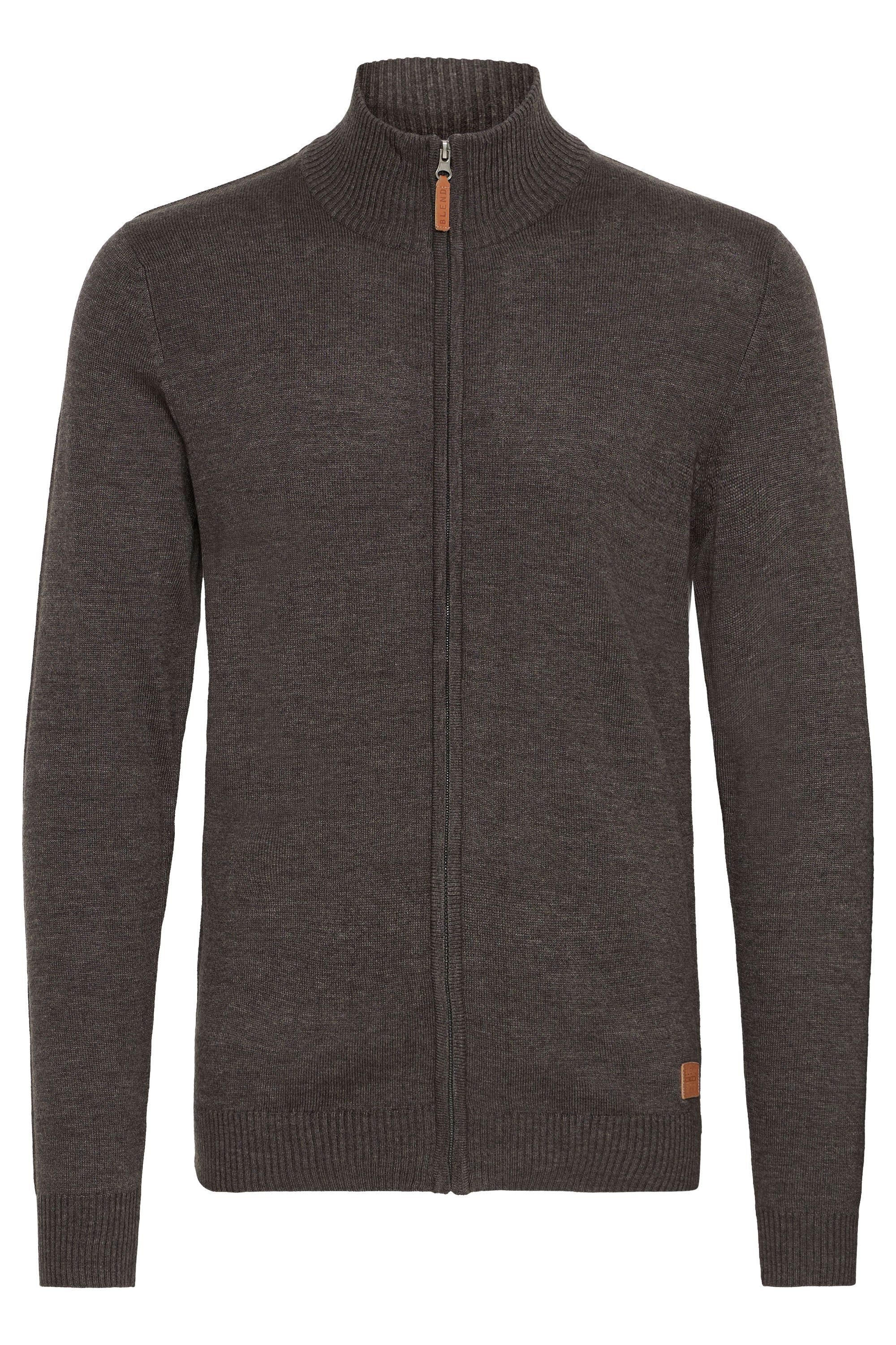 Blend Strickjacke BHNorman Bequeme Feinstrick-Jacke mit Stehkragen und elas günstig online kaufen