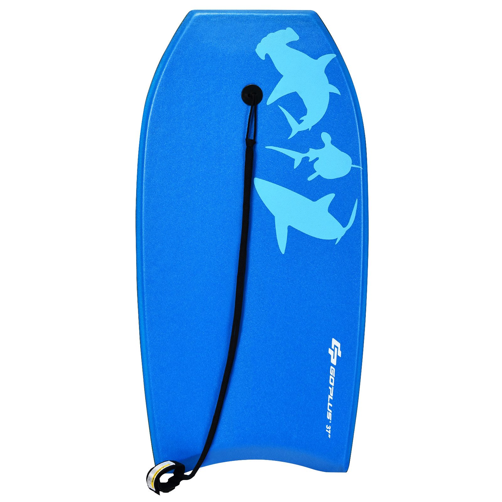 COSTWAY Schwimmbrett Bodyboard, 83 x 47 x 5,5 cm