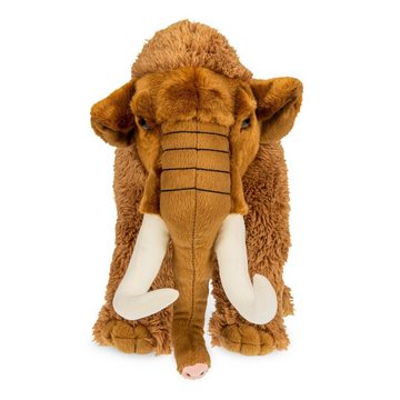 Uni-Toys Kuscheltier Mammut, groß - 29 cm (Höhe) - Plüsch-Elefant - Plüschtier, zu 100 % recyceltes Füllmaterial