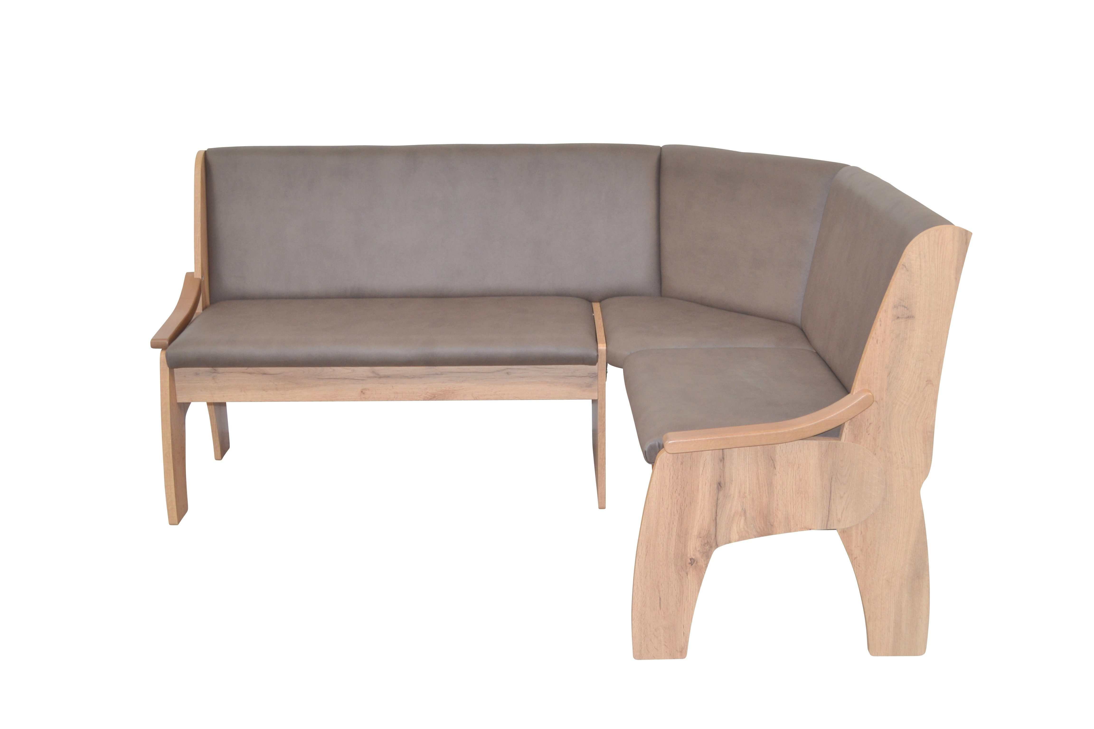 moebel-direkt-online Eckbank Liliane, Sitzfläche mit Stauraum günstig online kaufen