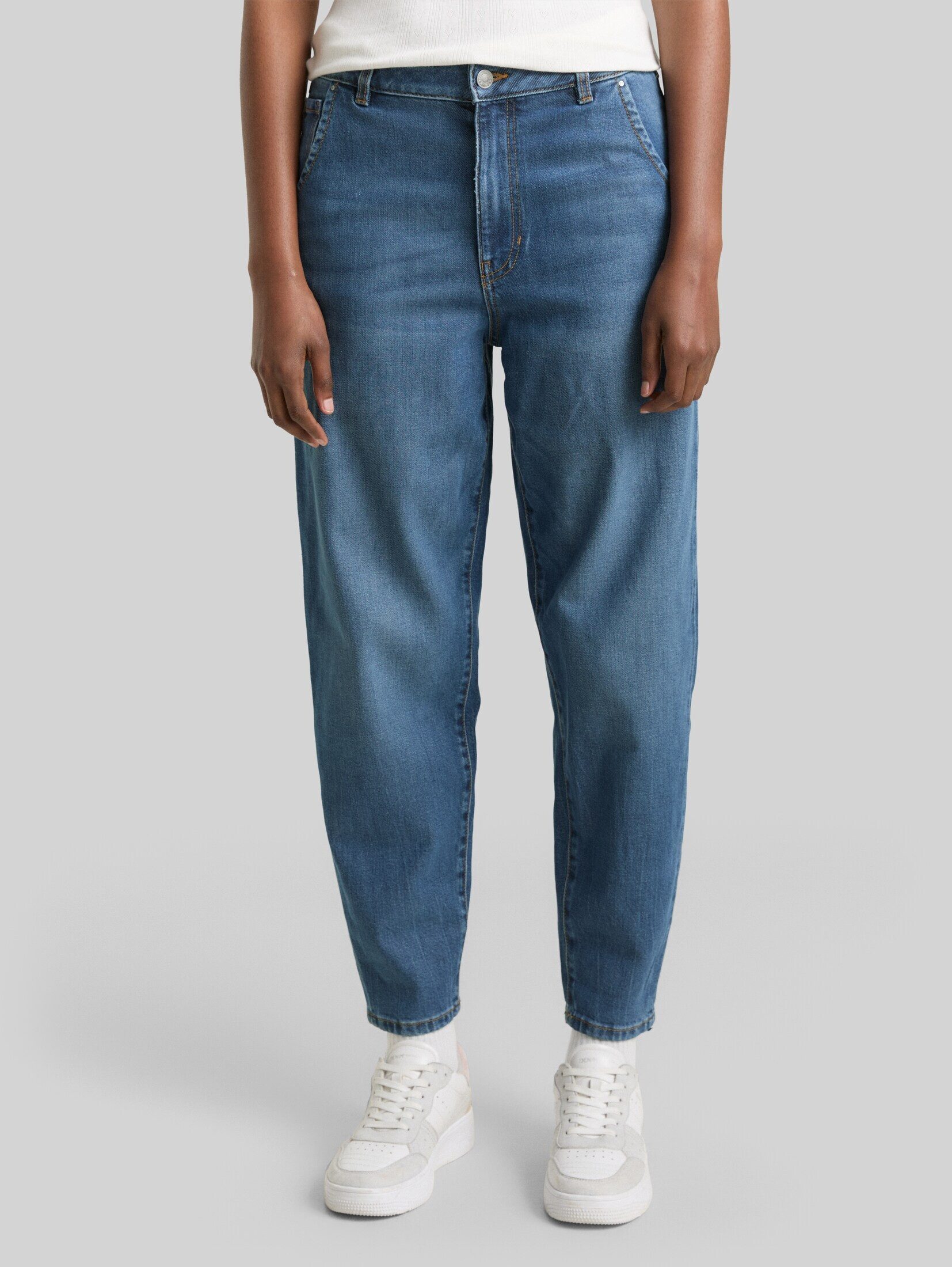 TOM TAILOR Denim Ankle-Jeans Jeanshosen BARREL MOM Vintage Jeans