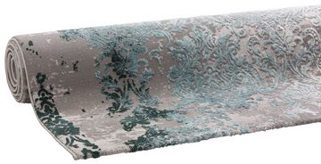 Teppich Alisa, Leonique, rechteckig, Höhe: 12 mm, Hoch-Tief-Effekt, Vintage, florale Ornamente, Kurzflor