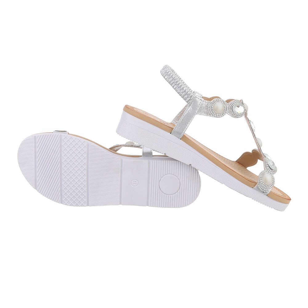 Ital-Design Damen Freizeit Riemchensandalette (86016843) Keilabsatz/Wedge günstig online kaufen