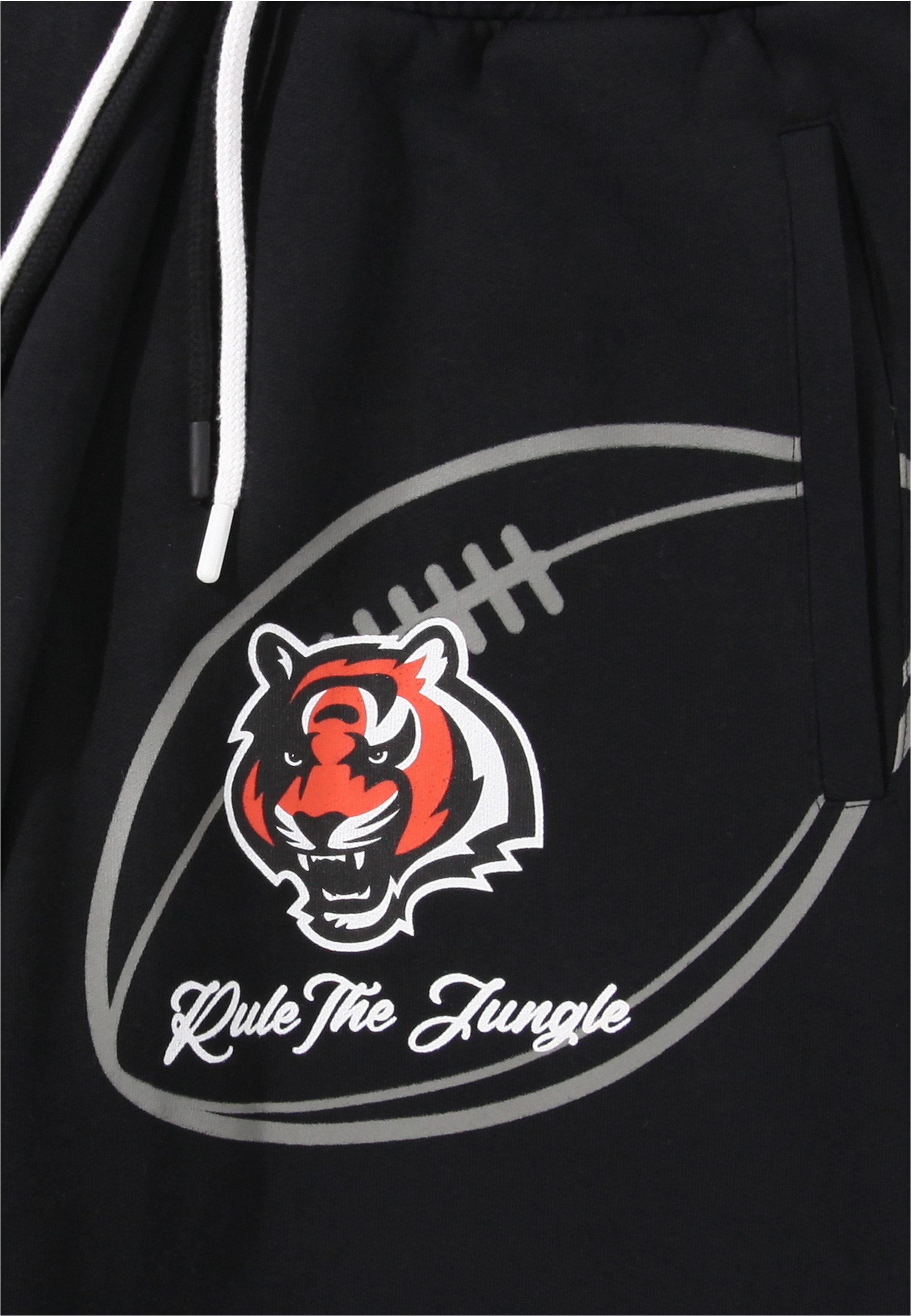 Recovered Sweathose NFL Bengals Rule The Jungle mit gestreiften Bünchen