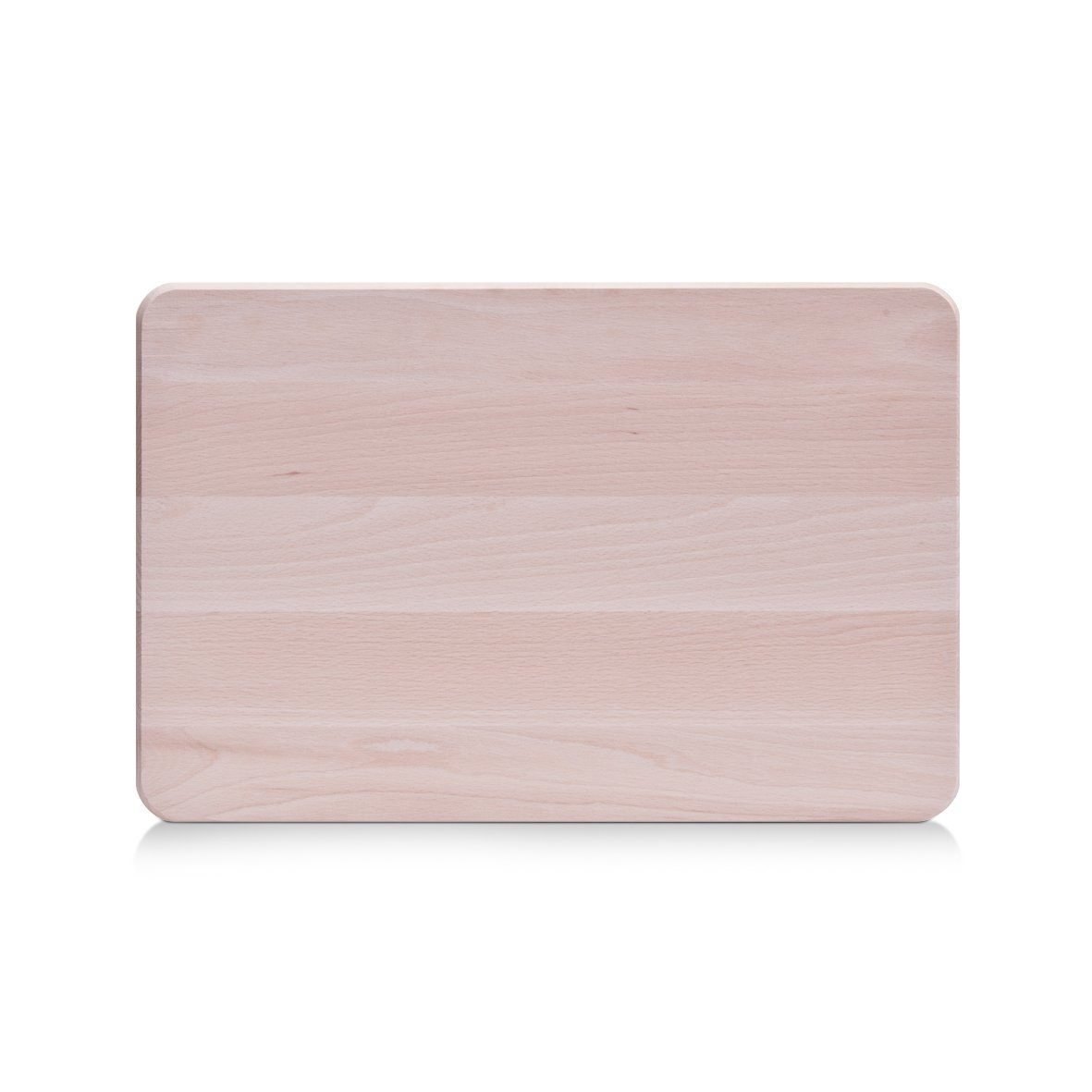 Zeller Present Küchenorganizer-Set Schneidebrett, Buche, 35 x 23 x 1,5 cm