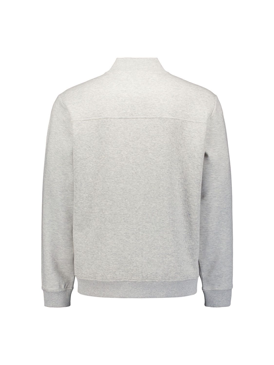 NO EXCESS Sweatjacke Sweater Full Zip Melange